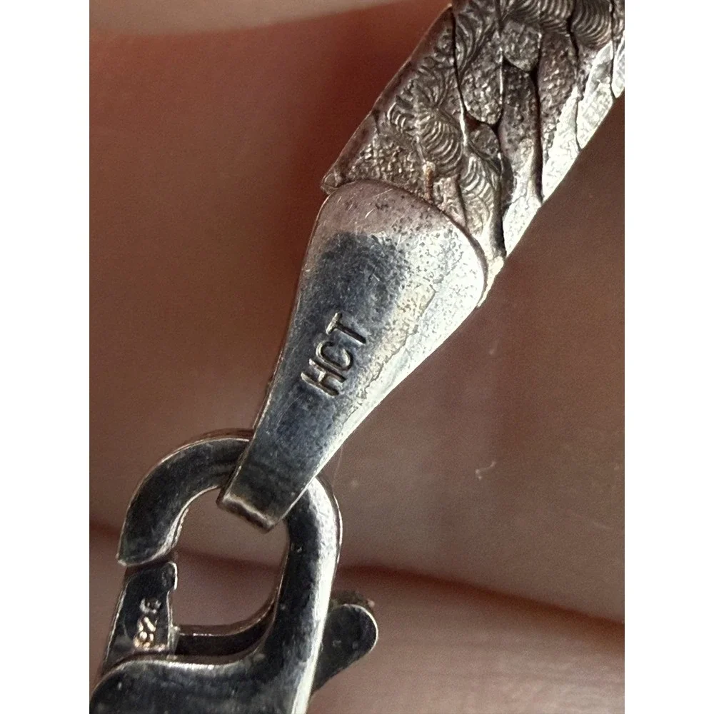 Vintage HCT‎ Sterling Silver Bracelet 8
